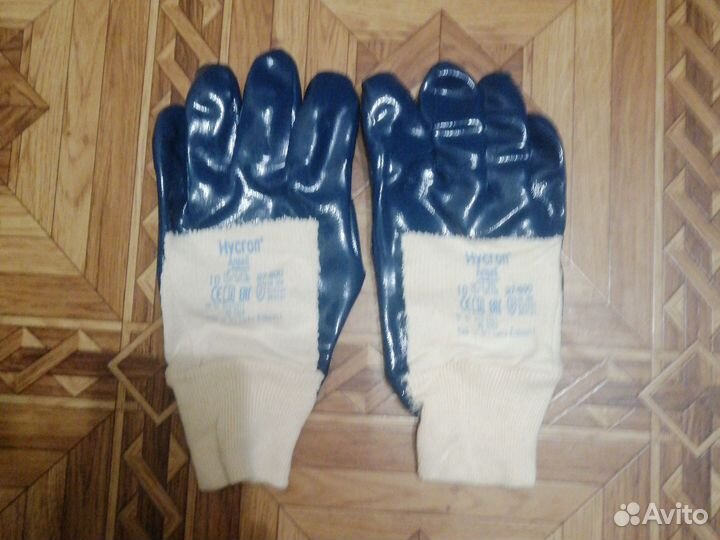 Перчатки рабочие прорезиненные