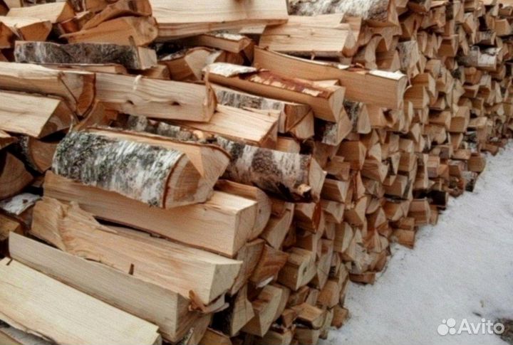 Дрова березовые колотые