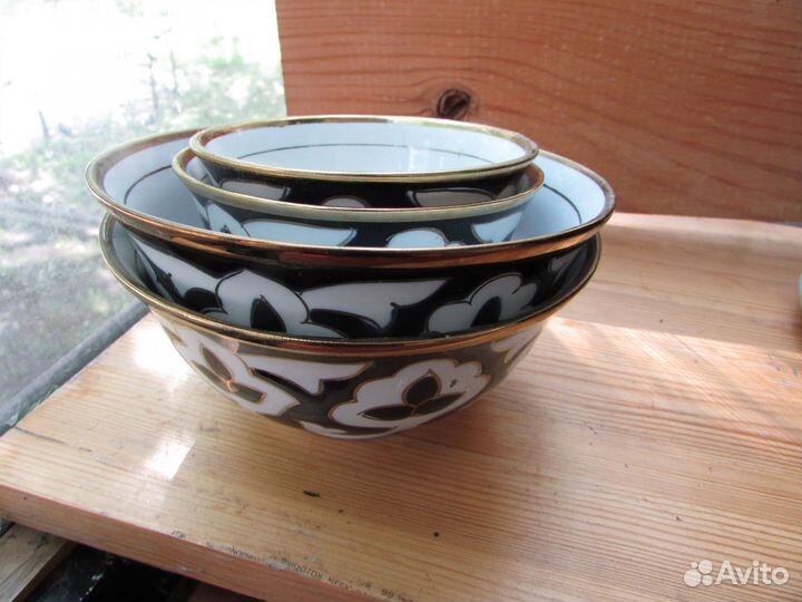 Комплект пиал для чайной церемонии Узбекистан