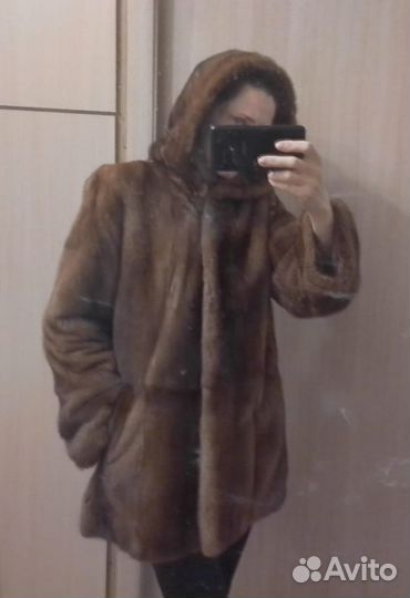 Италия. Норка, цельные спинки. В подарок вещь