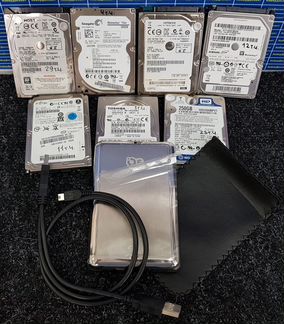 Внешние внутренние жёсткие диски 2.5