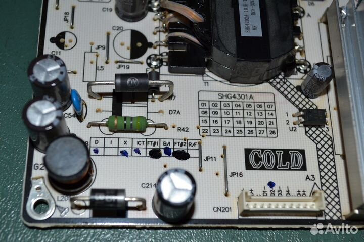 Блок питания от телевизора Panasonic TX-43FSR400