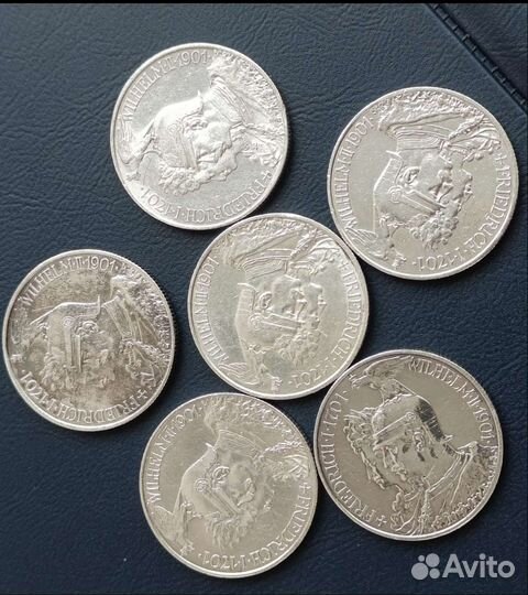 Серебряные монеты Пруссии и Германии