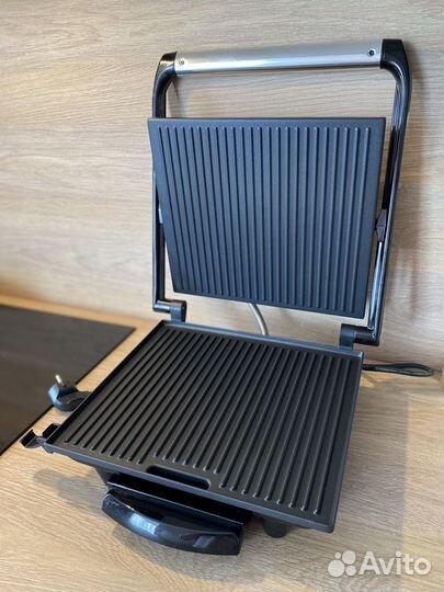 Гриль Tefal Panini Grill серебристый/черный