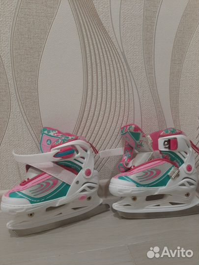 Коньки детские раздвижные31-34
