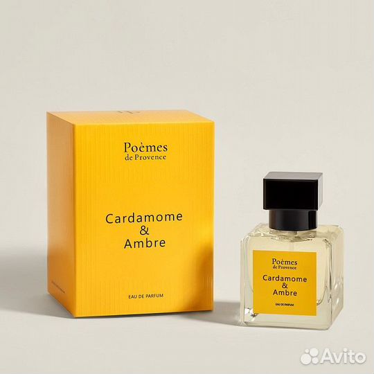 Парфюм Poemes De Provence Cardamome & Ambre, 50 мл