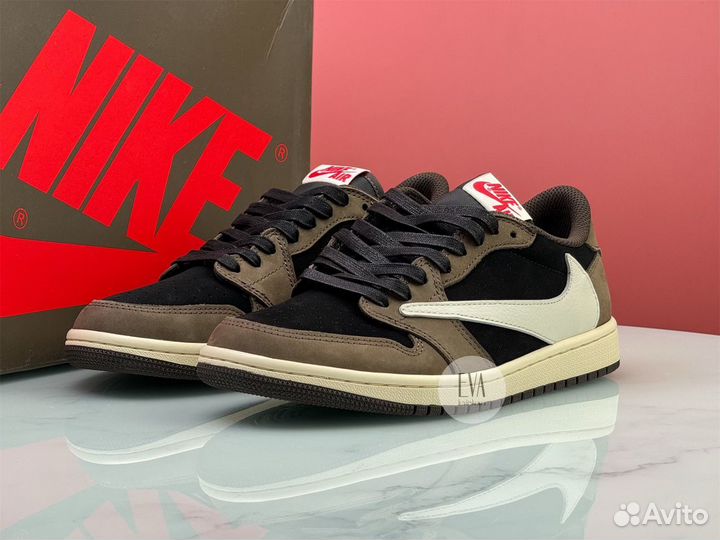 Кроссовки Nike Air Jordan 1 Low X Travis Scott