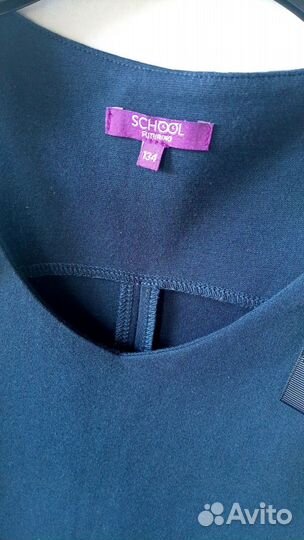 Школьный сарафан синий, Futurino Sсhool, 134 разм
