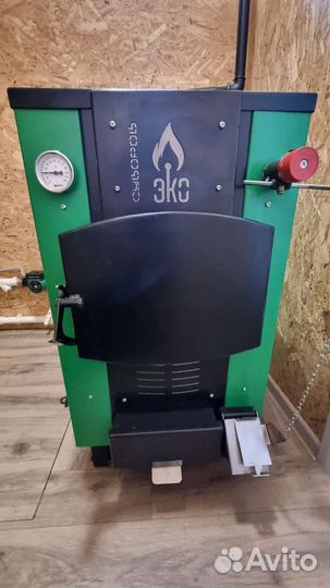 Твердотопливный котел длительного горения