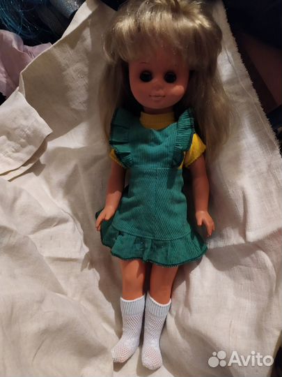 Редкая кукла ГДР С ямочками на щеках