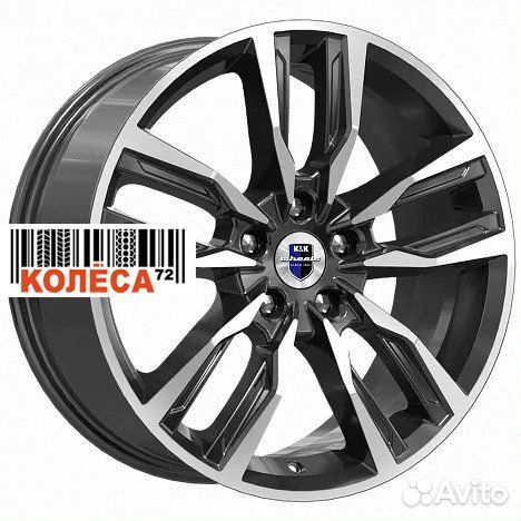 Кик Борэй 8x18 5x112 ET25 Dia66.6 алмаз черный