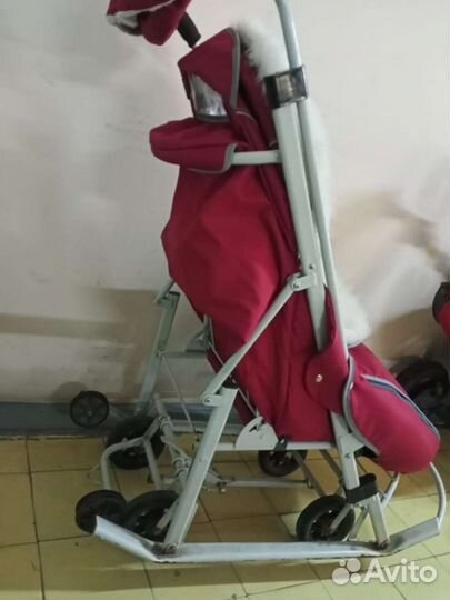 Коляска санки