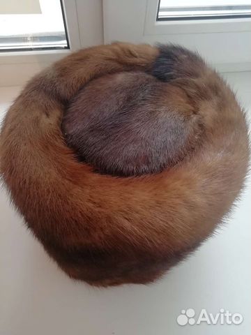 Шапка норковая женская бу