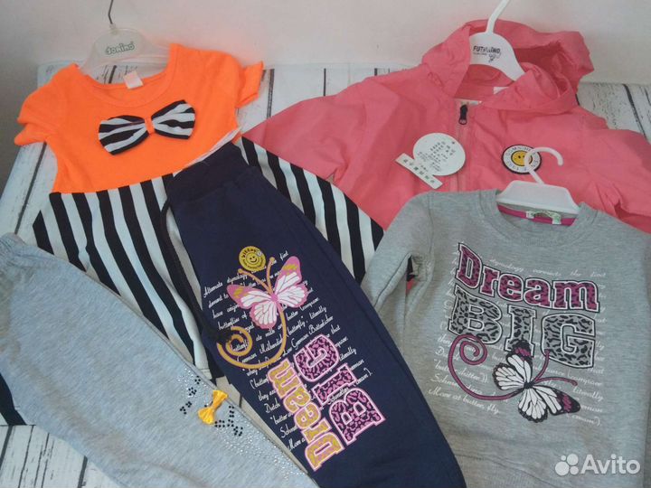 Новая Одежда для девочек в пакете
