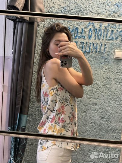 Блузка 46-48 лето фирменная H&M