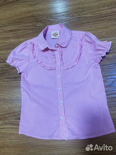 Школьная блузка 128