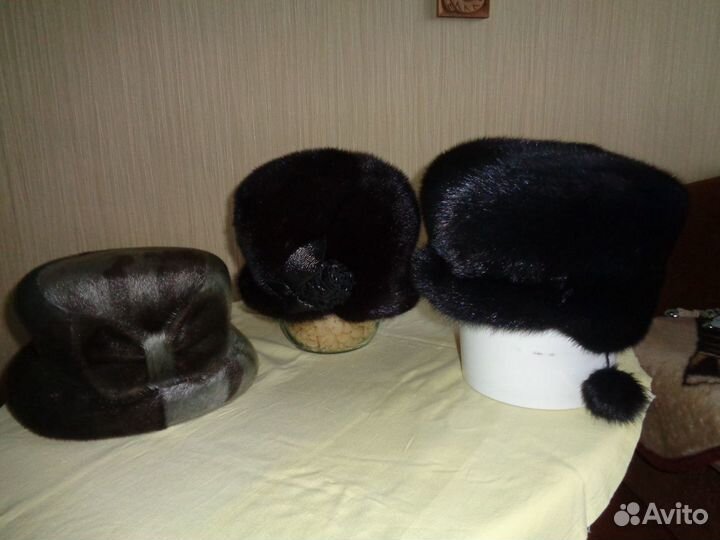 Шапки норковые