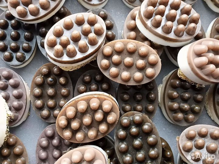 Массажное мыло с люфой