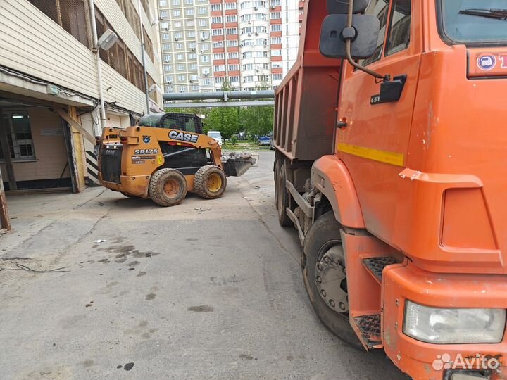 Аренда услуги мини погрузчика bobcat бобкэт