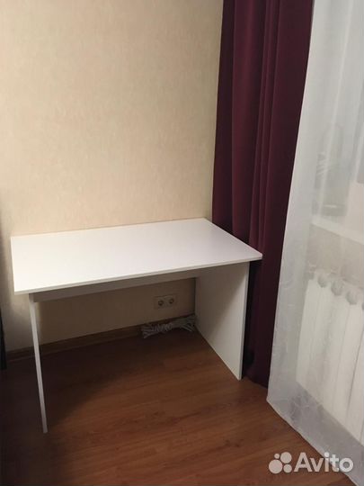 Стол рабочий офисный белый 120х50 аналог IKEA