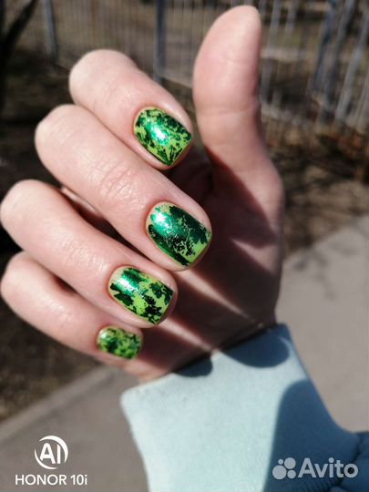 Маникюр с покрытием гель лак на фпк