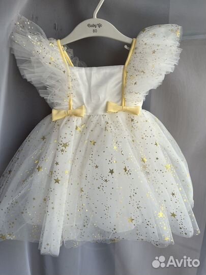 Платье для девочки 74 80