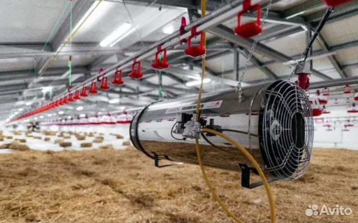 Теплогенератор газовый, обогреватель 50 кВт