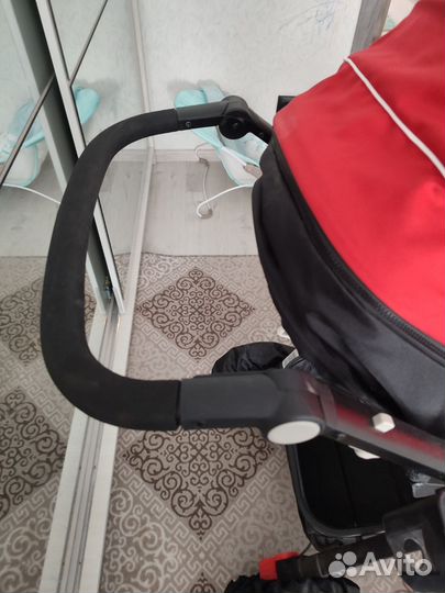 Прогулочная коляска babyton urban red