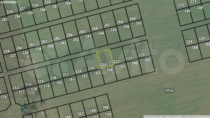 Участок 20 сот. (СНТ, ДНП)