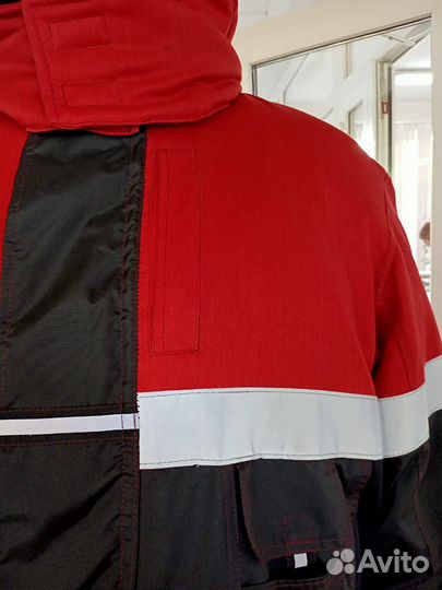 Костюм зимний огнестойкий Лукойл 52-54 194-200