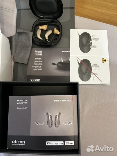 Слуховой аппарат oticon real 2 minirite R c092