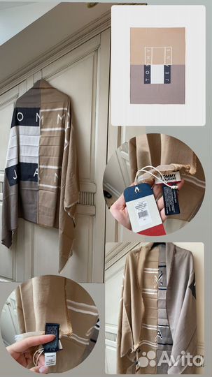 Новый шарф tommy jeans оригинал