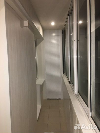 Шкаф с рольставнями на балкон на заказ с гарантией