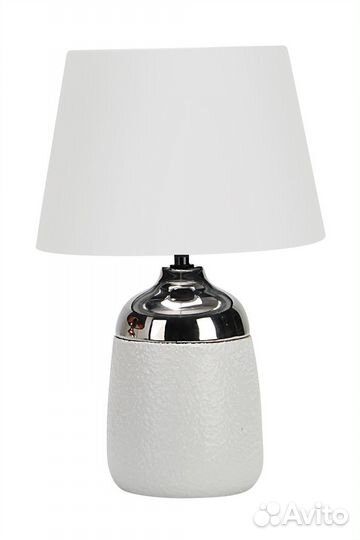Светильник настольный металлический и текстильный