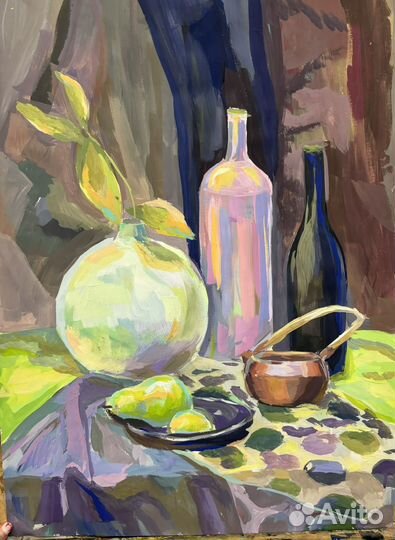 Работы живопись гуашью