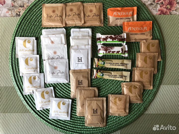 Сахар в стиках коллекционирование