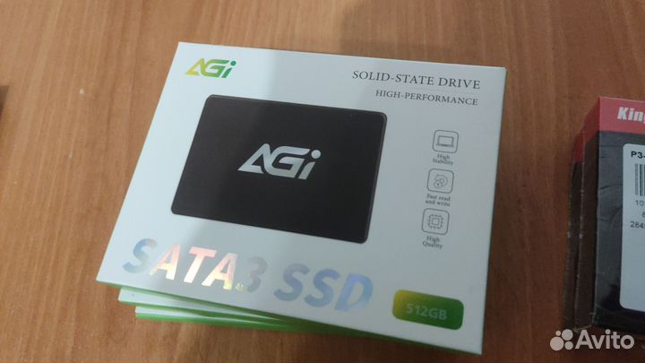 Ssd agi 2.5 512gb новые