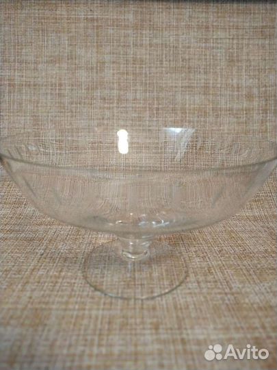 Ваза для фруктов на ножке СССР