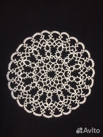 Кружевная салфетка