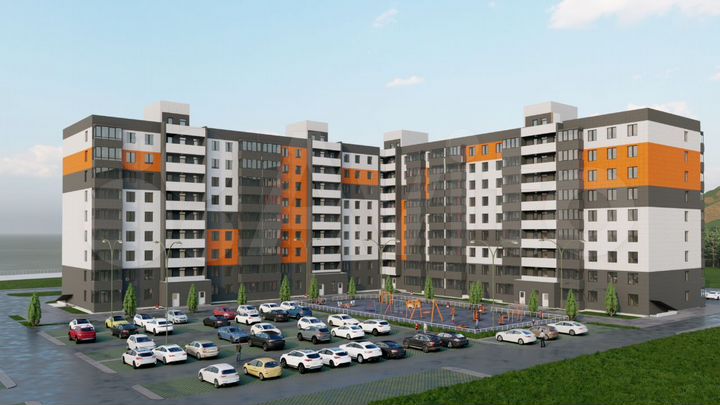 2-к. квартира, 67,6 м², 5/9 эт.