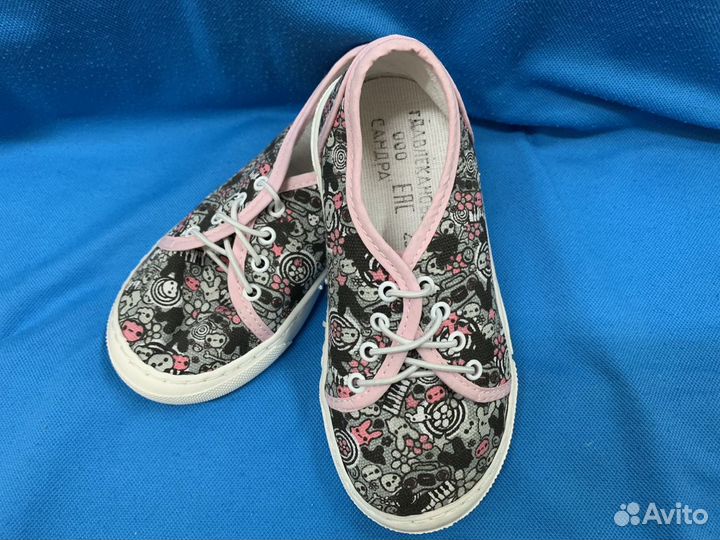 Слипоны кеды тапочки детские