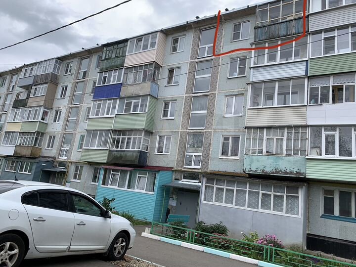 2-к. квартира, 43,9 м², 5/5 эт.