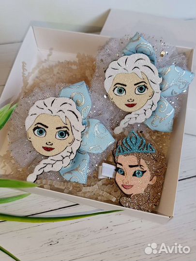 Набор для девочки. Бантики. Холодное сердце