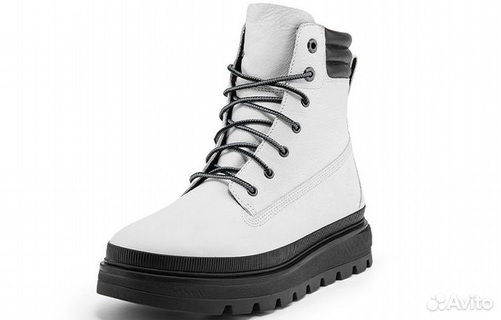 Timberland Greenstride Ray City Waterproof Wide Fit Boot 'White Full Grain' Women's (39,5)