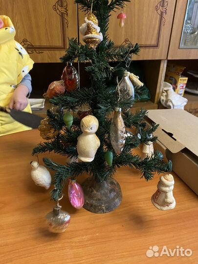 Елка СССР и игрушки