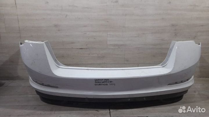 Бампер задний задний Skoda Rapid 2 С 2020 Года