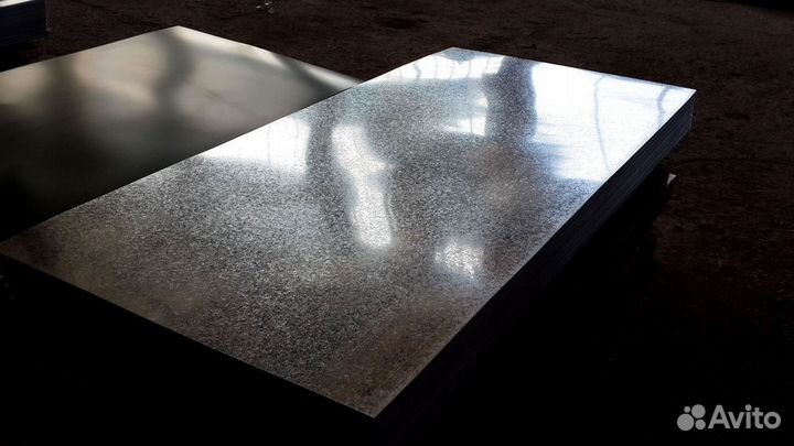 Лист металла оцинкованный 0,55. Металлопрокат
