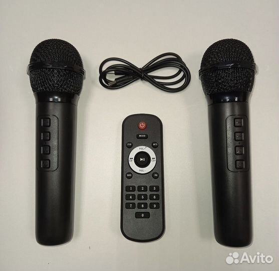 Блютуз колонка большая с микрофоном