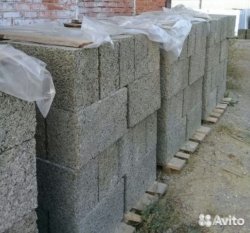 Арболитовый блок