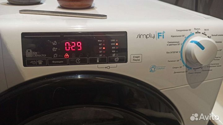 Стиральная машина узкая Candy SmartPro 8кг